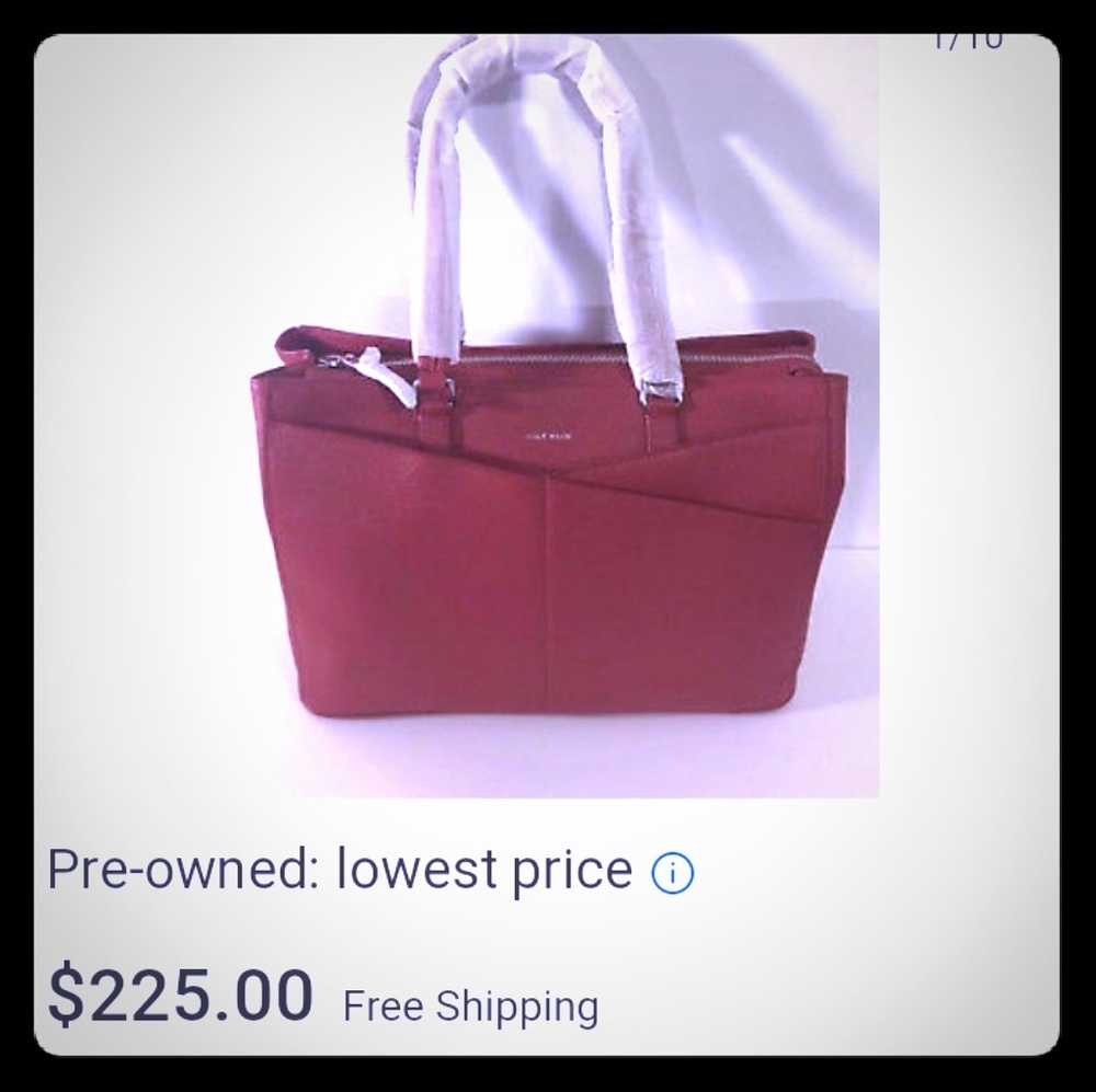 Authentic COLE HAAN tote bag.